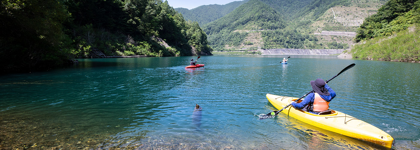 最高峰の透明度。木曽川の源流「奥木曽湖」